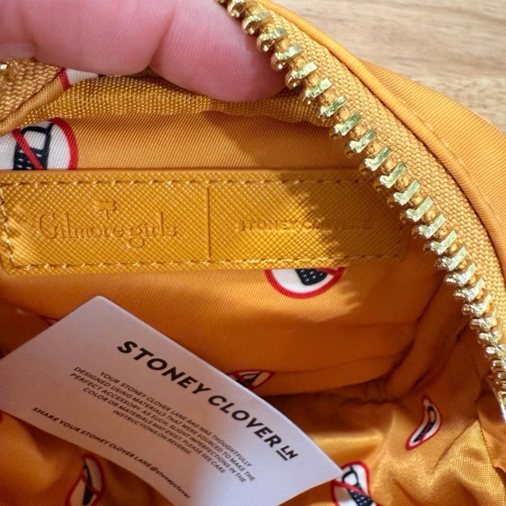 Stoney Clover Lane Gilmore Girls- Coffee Coffee Coffee Mini Pouch with Patch - Picture 4 of 5